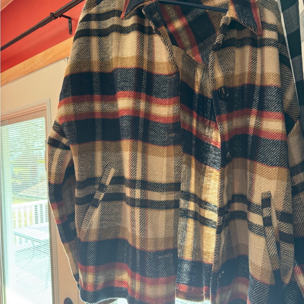 BKE Multicolor Plaid Jacket